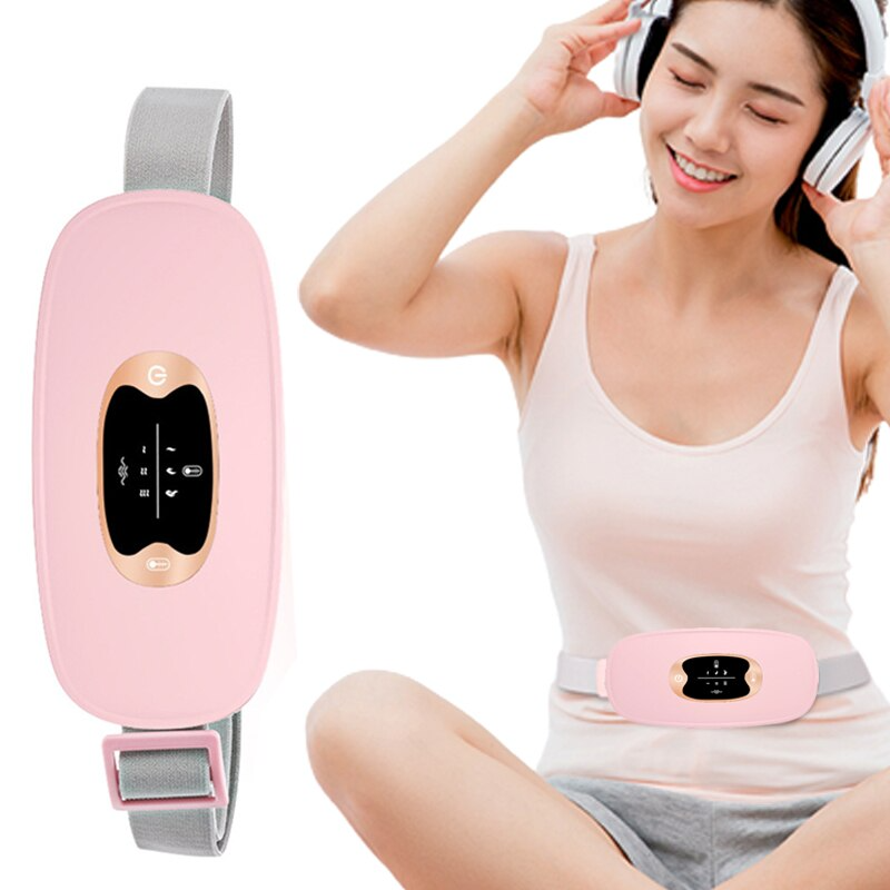 Heated period relief belt — wearable warmth for cramps, wherever you are