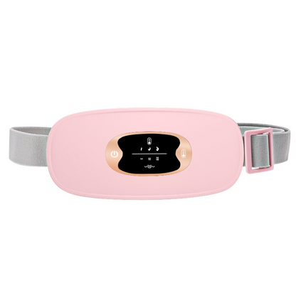 Heated period relief belt — wearable warmth for cramps, wherever you are